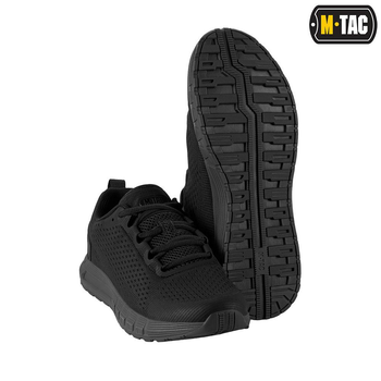 Тактические сетчатые кроссовки M-Tac Summer Pro Black черные 37