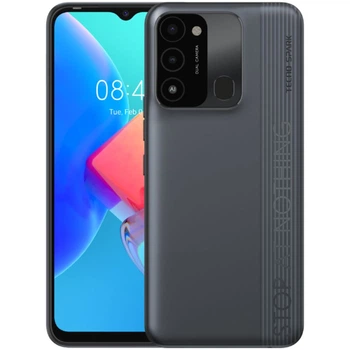 Смартфон Tecno Spark 8C (KG5j) 4/64Gb Magnet Black (Grade C) БУ