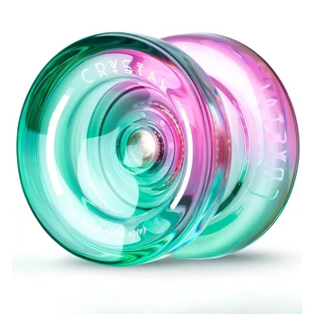 Йо-йо для начинающего K2 CRYSTAL Fade Edition Фиолетово-Зеленый
