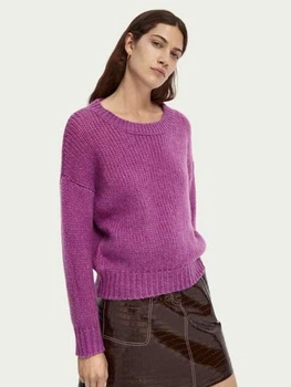 Светр Scotch & Soda 159223 XS (108378XS) Фиолетовый