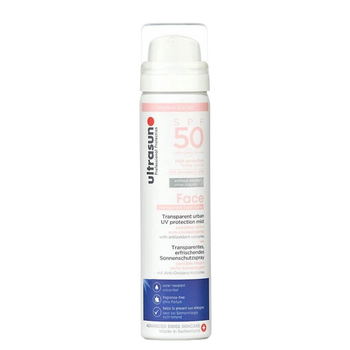 Krem przeciwsłonieczny Ultrasun Face&Scalp UV Protection Mist SPF50 75 ml (0756848207117)