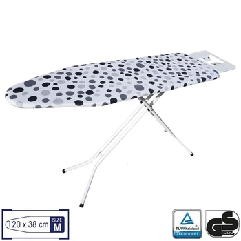Гладильная доска Casa Si Superstandard Basic 120x38 White/Grey Spots, CS95150E290
