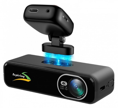 Відеореєстратор Aspiring AT320 UHD 4K, Speedcam, WiFi, GPS