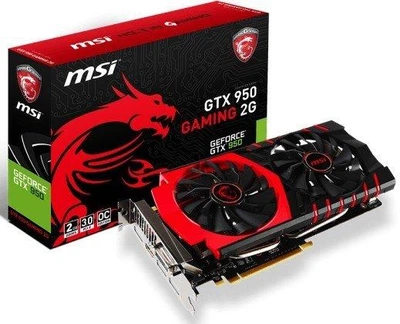 Видеокарта GeForce GTX 950 2GB MSI Gaming (GTX 950 GAMING 2G) Б/У