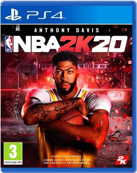 Гра PS4 NBA 2K20 (Blu-Ray) (5026555426398)