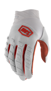 Моторукавички 100% Airmatic, S, Срібний (2837873)