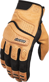 Моторукавички Icon Women's Superduty3 CE, S, Коричневий/Чорний (2773200)