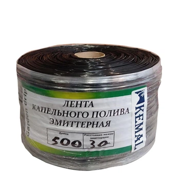 Лента эмиттерная для капельного полива Kemal Garden Drip 30 (500м) 9 mil, Турция