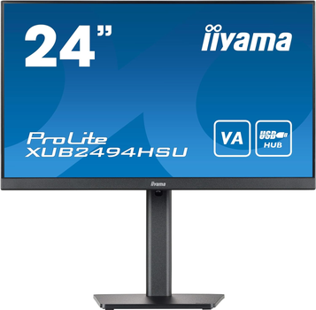 Монитор 24" Iiyama XUB2494HSU Full HD VA 75 Гц Factory Recertified g1