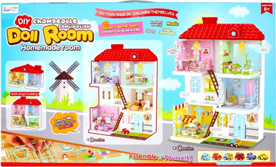 Klocki konstrukcyjne Mega Creative Doll Room (5908275184508)