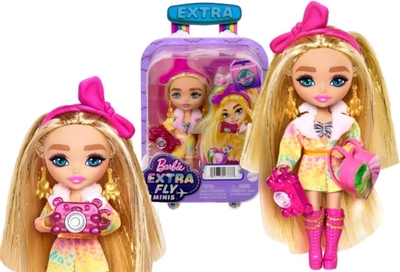 Міні-лялька Mattel Barbie Extra Fly Minis Сафарі з одягом 14 см (0194735167333)