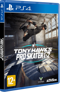 Гра PS4 Tony Hawk Pro Skater 1 + 2 (Blu-Ray) (5030917291159)