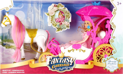Zestaw do zabawy Mega Creative Fantasy Carriage Lalka + Koń z powozem (5905523609325)
