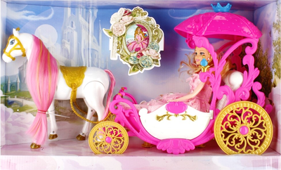 Ігровий набір Mega Creative Fantasy Carriage Лялька + Кінь з каретою (5905523609325)