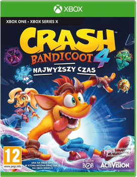 Gra XBox One/XBox Series X Crash Bandicoot 4: Najwyższy Czas (Blu-Ray) (5030917291630)