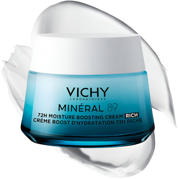 Krem do twarzy Vichy Mineral 89 72H Moisture Boosting Rich Cream 50 ml (3337875839501)