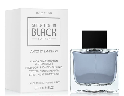 Тестер Туалетная вода для мужчин Antonio Banderas Seduction in Black 100 мл