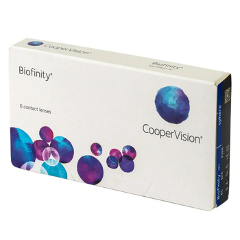 Лінзи Biofinity -6 \ 1 шт \ до 27 року (Cooper Vision)