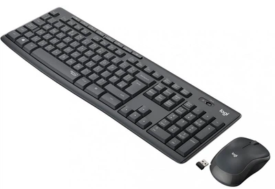 Клавіатура+миша Logitech Wireless MK295 Silent Graphite (920-009800)