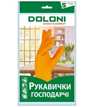 Перчатки универсальные хозяйственные Doloni, S розмір. (96910)