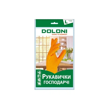 Перчатки универсальные хозяйственные Doloni, L розмір. (96912)