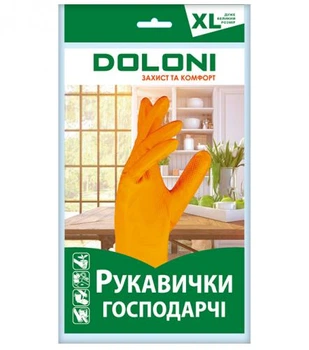 Перчатки универсальные хозяйственные Doloni, XL розмір. (96913)