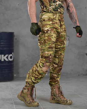 Тактические штурмовые штаны G3 с усиленными наколенниками XL мультикам (87357)