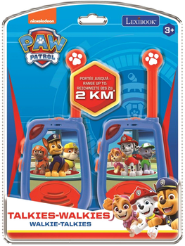 Набір рацій Lexibook Paw Patrol Digital Walkie-talkies 2 шт (3380743068251)