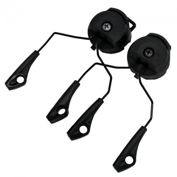 Адаптер ACM Headset Helmet Rail (black) для навушників Howard Leight Impact Sport