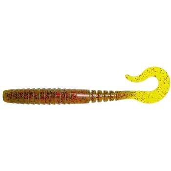Силіконова приманка Fishup Vipo 2" (10pcs.), #019 - Motor Oil/Red,10061214