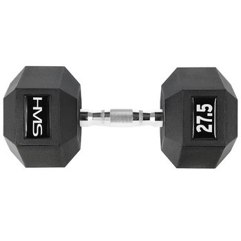 Гантель шестигранна HMS HEX PRO, 27,5 кг
