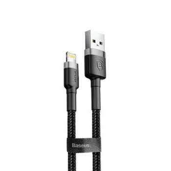 Кабель для iPhone 0,5м. USB to Lightning 1.5A Cafule, Baseus для зарядки и передачи данных (CALKLF-AG1)