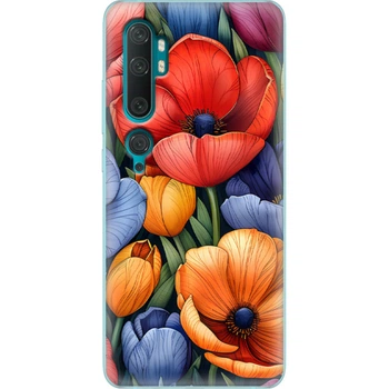 Силіконовий Чохол з Картинкою для Xiaomi Mi Note 10 Pro Принт (Квіти) (038537-ysm012)