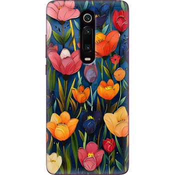 Силіконовий Чохол з Картинкою для Xiaomi Mi9T Pro Принт (Квіти) (037376-ysm010)