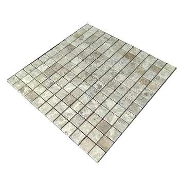 Мраморная мозаика Emperador Light G полированная МКР-2П (23x23)