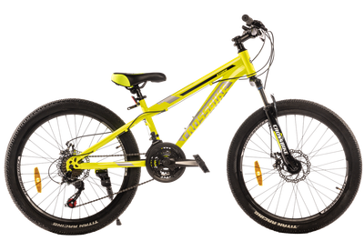Велосипед CrossBike 24" Storm 2022 Рама-12" yellow