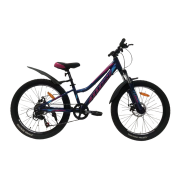 Велосипед Titan 24" Best Mate-Рама-11" dark blue-pink