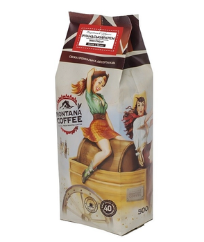 Кофе в зёрнах Montana Coffee Irish Cream Ирландский крем зерно 500г