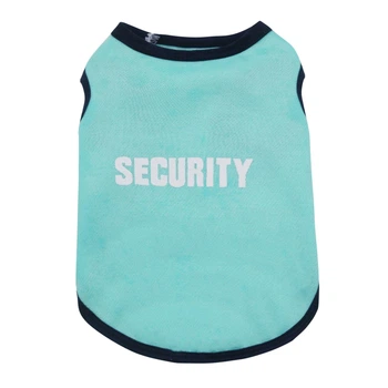 Майка для котов и кошек Pet Style "Security" Голубая L