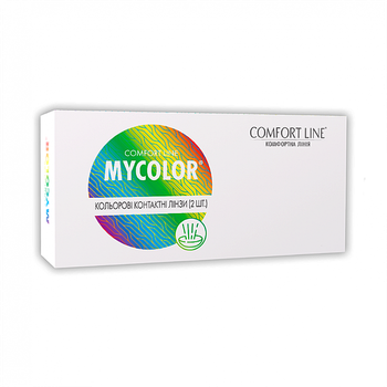 Лінзи My Color \ 1 шт \ +1 \ Turquoise \ Tone 3