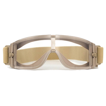 Захисні окуляри ACM Tactical з вентиляцією лінз койот