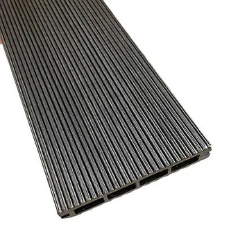 Терасна дошка ДПК polymer wood 138х19х2200мм LITE Антрацит