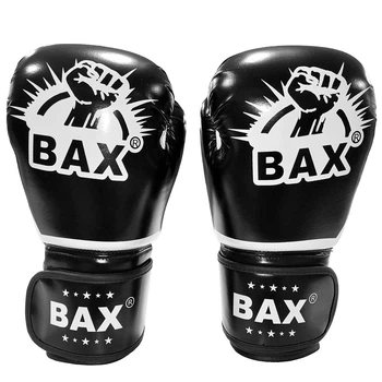 Боксерские перчатки BAX HIT 10-OZ BLACK