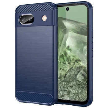 Силіконовий (TPU) чохол UniCase Carbon для Google Pixel 8A - Blue