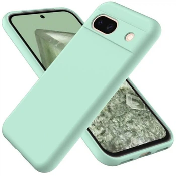 Силиконовый (TPU) чехол Deexe Silicone Case для Google Pixel 8A - Green