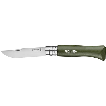 Нож Opinel Inox №8 зеленый нержавеющая сталь (001980)