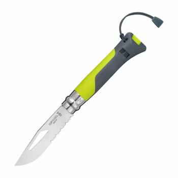 Нож Opinel №8 Outdoor зелений нержавеющая сталь (001715)