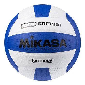 Мяч волейбольный Mikasa SoftSet, синий/белый (RX-1000/1)