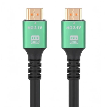 Кабель U&P HDMI 2.1 - HDMI 2.1 UltraHD 8K 60Hz 1.5 м Green (SSE-CA15-GN)