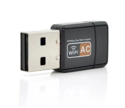 Дводіапазонний бездротовий мережевий адаптер Wi-Fi-USB Merlion LV-UA 09, RTL8811CU, 802.11 bgn, 600 МБ, 2,4 ГГц, блістер Q400
